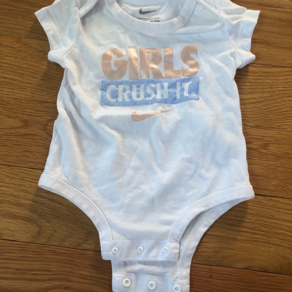 Nike “Girls Crush It” onesie